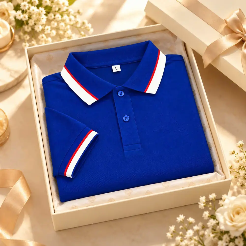 Áo polo sỉ màu xanh coban