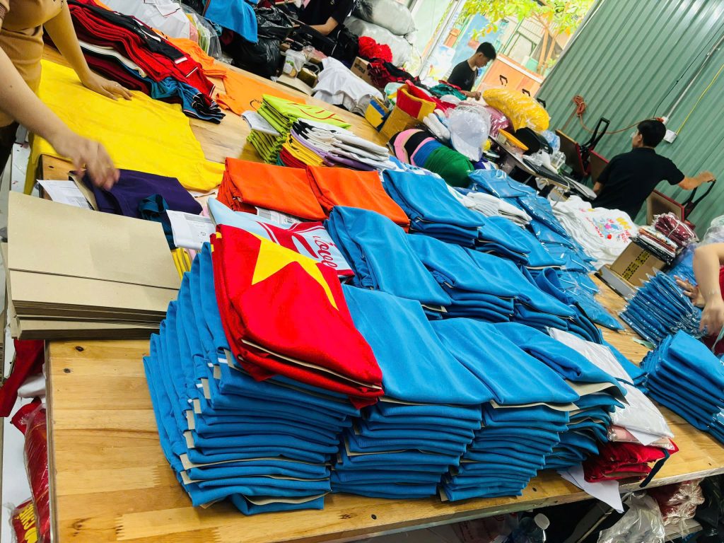 xưởng may áo thun sỉ sài gòn